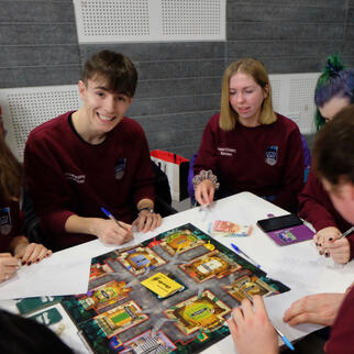 society members playing cluedo